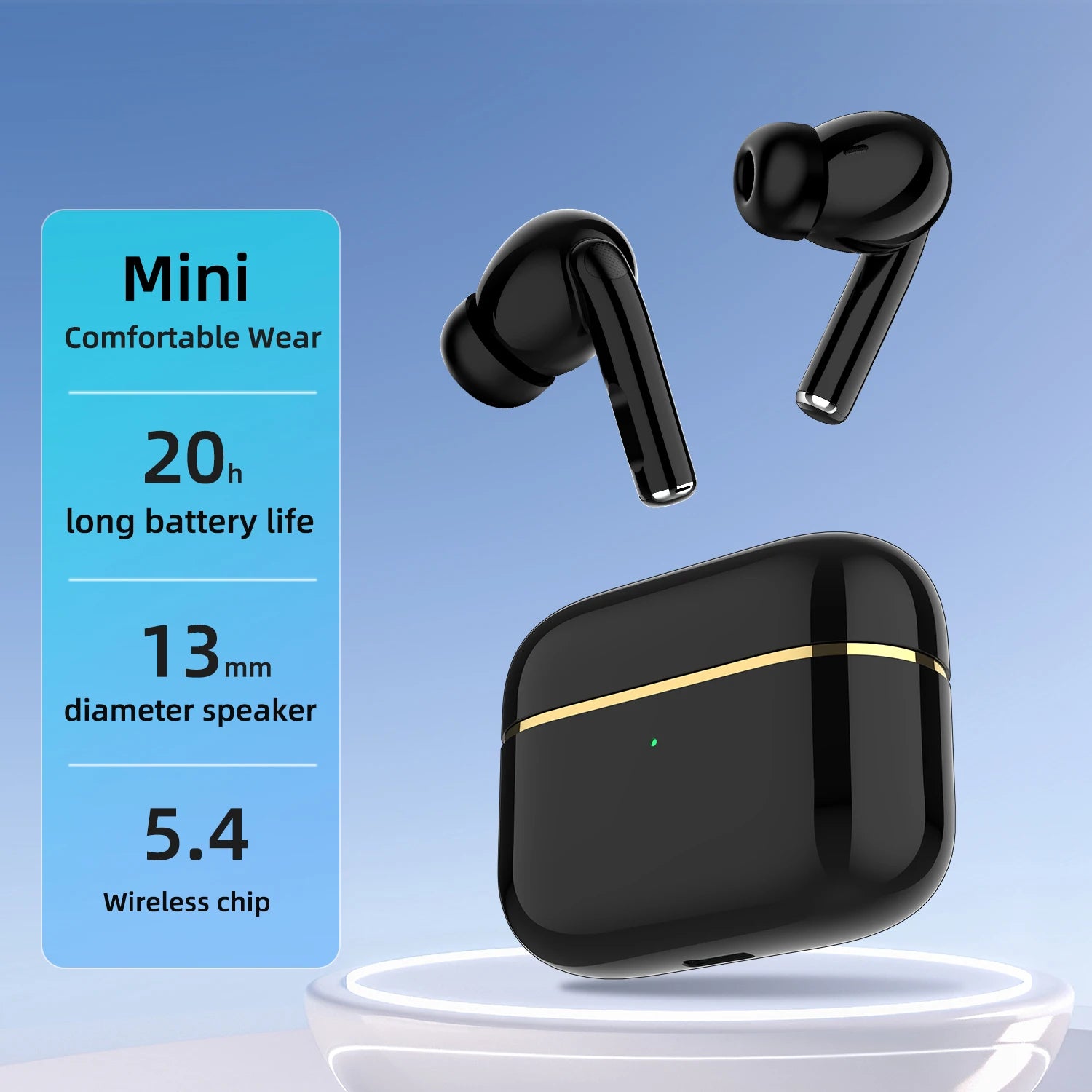 Newly Bluetooth Wireless Air buds Mini Earphones In ear Gaming Headphones Touch Control  Earbuds