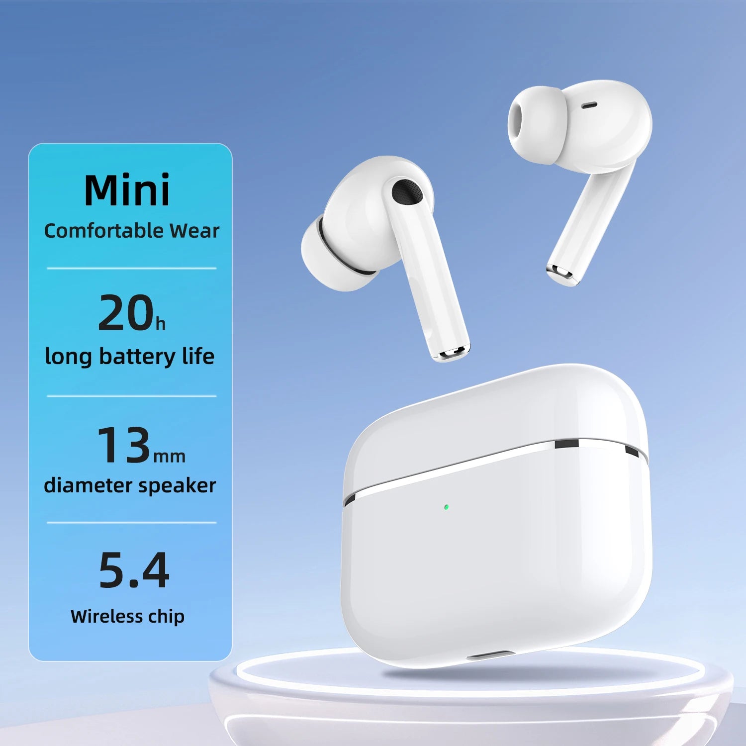 Newly Bluetooth Wireless Air buds Mini Earphones In ear Gaming Headphones Touch Control  Earbuds