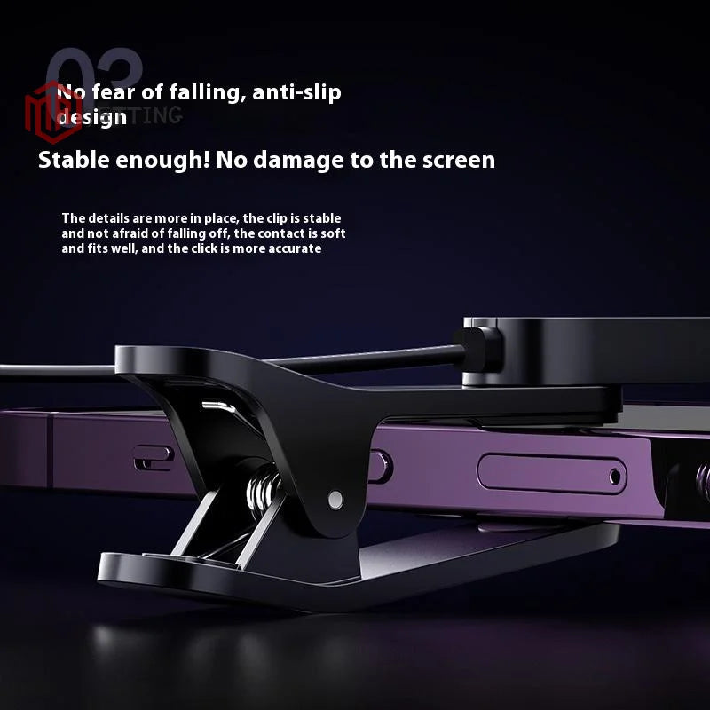 Screen Auto Clicker Simulated Finger Clicking For TikTok Smart Phone App Video Live Streaming Screen Touch Tripods Tapper Device