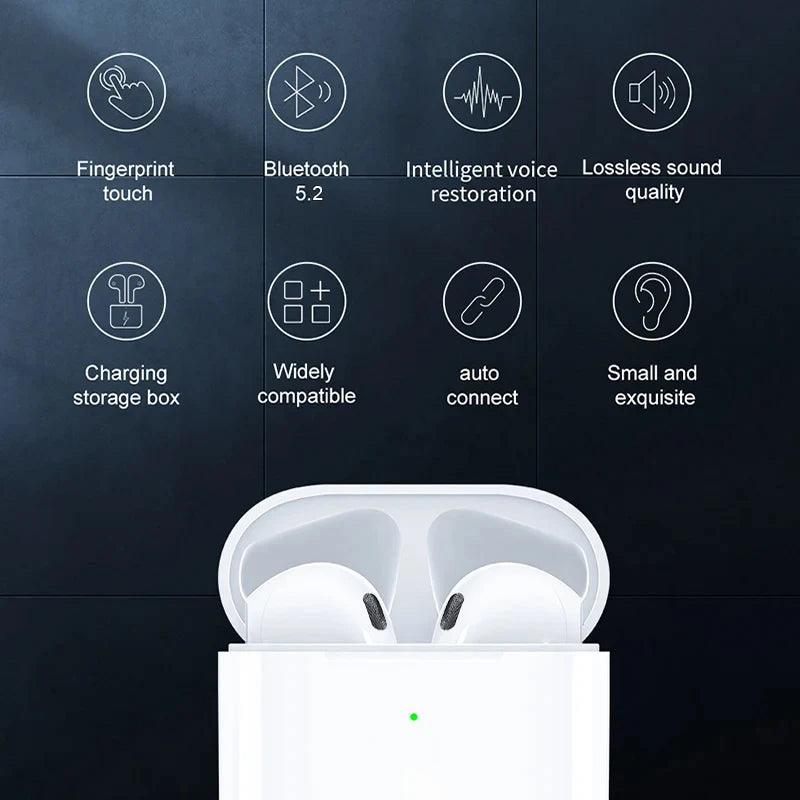 Wireless Bluetooth Earphones For Apple iPhone iPad Air Earbuds For Xiaomi Huawei Samsung Gaming Headset Laptops Tablet Headphone