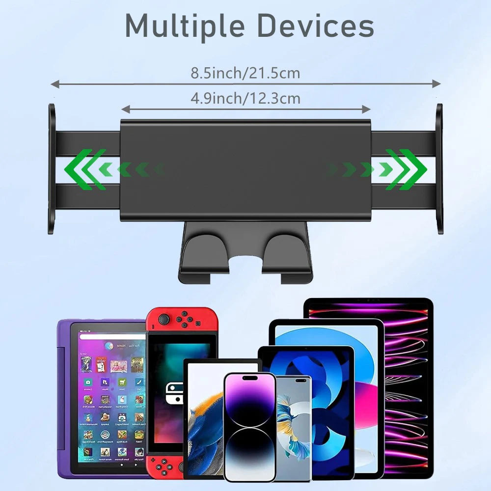 Upgrade Tablet Holder For Tesla Model 3 Y Juniper 2025 2024 2023 Headrest Phone Mount Back Seat Stand Hook Accessories for iPad