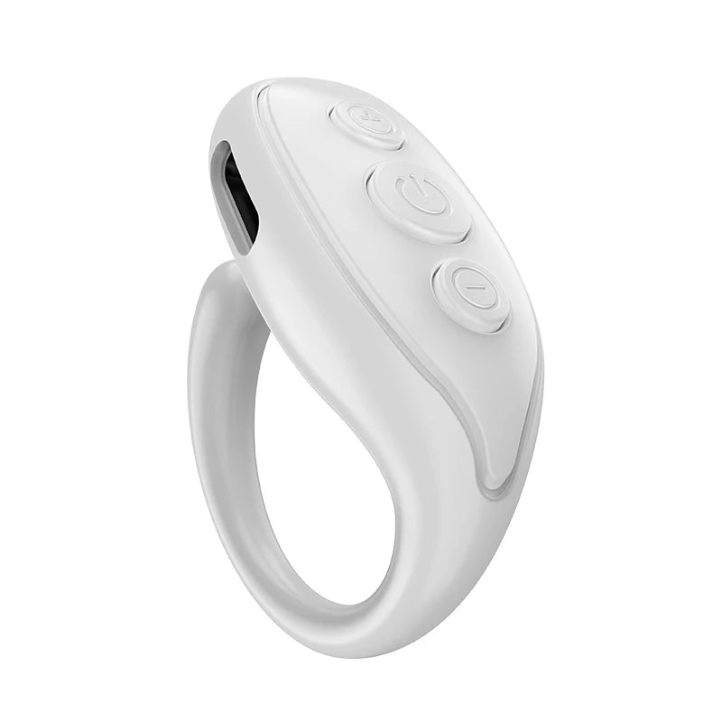 Ring Remote Control For Tiktok Browsing Mobile Phone Selfie Page Turner Lazy Artifact Bluetooth-compatible 5.3