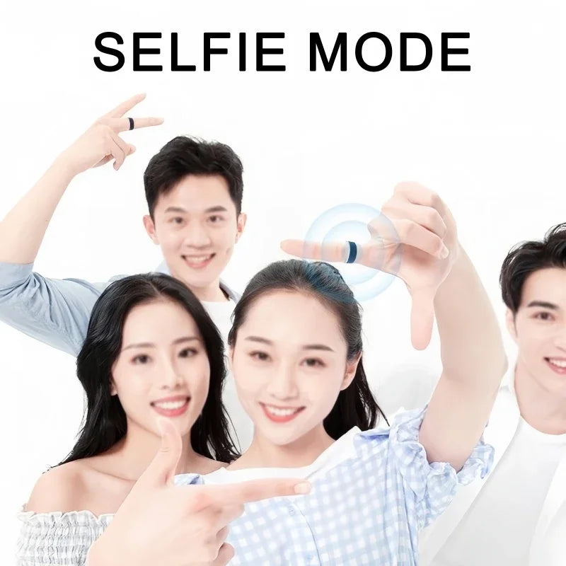 Tiktok Video Smart Ring Remote Control Gadget Flipping Selfie Fingertip Controller Give Likes Screen Scraper App Page Turner