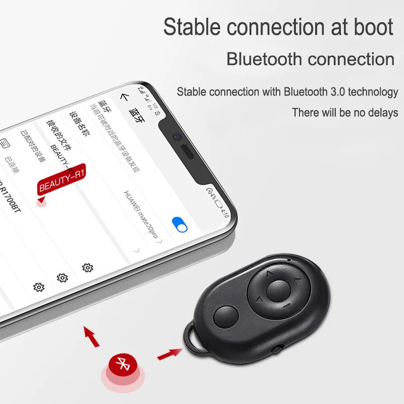 Small Convenient Mobile Phone Remote Controls for Tiktok Small Video Like/Selfie/Live Artifact/Shutter Remote Control