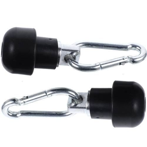 2 Sets Fitness Equipment Accessories Gym Machine Lock Adapter Home Cable Rope Attachments for Iron