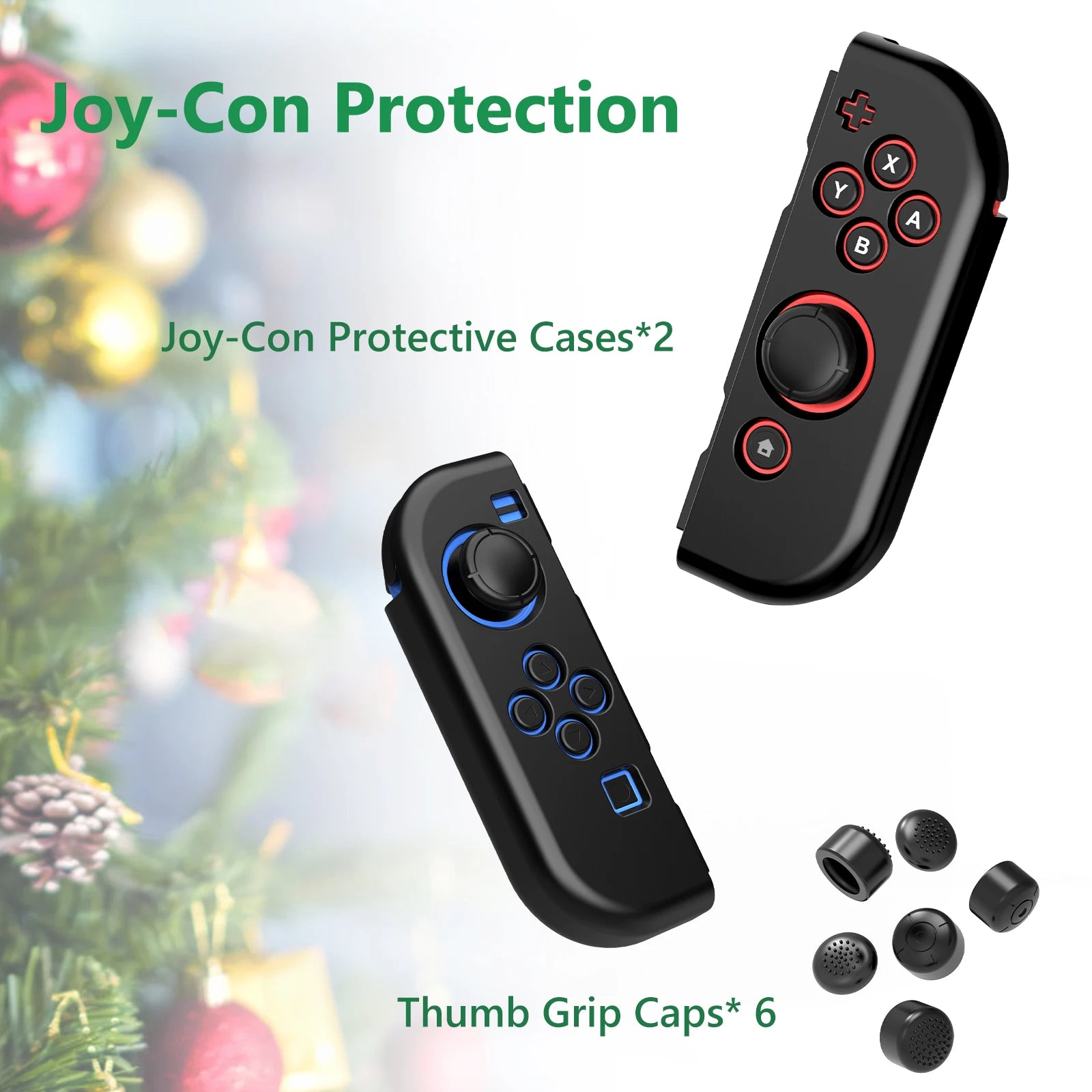 Switch Accessories Bundle 27 in 1 Accessories Kit with Carrying Case Screen Protector Charging Dock Men Women Christmas Gifts