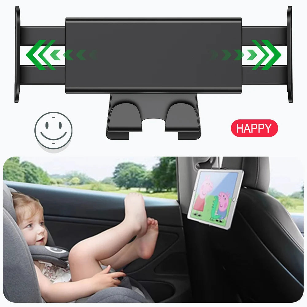 Upgrade Tablet Holder For Tesla Model 3 Y Juniper 2025 2024 2023 Headrest Phone Mount Back Seat Stand Hook Accessories for iPad