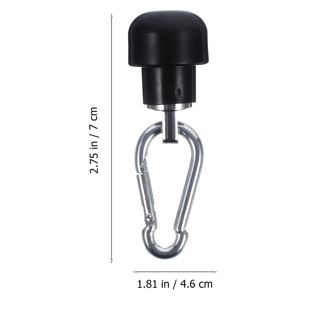 2 Sets Fitness Equipment Accessories Gym Machine Lock Adapter Home Cable Rope Attachments for Iron