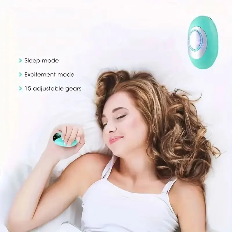 A Handheld Sleep Monitor Helps to Relax and Feel Comfortable