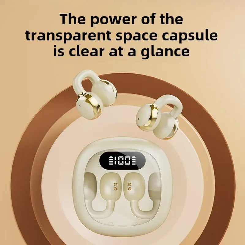 Tws Wireless Bluetooth Headset Bluetooth Headphones Power Earbuds Digital Display Stereo Sound Earphones for All Smartphone