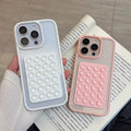 3D Suction Cup Airbag Phone Case For iPhone 17 16 15 14 13 12 11 Pro Max XR X XS 7 8 Plus Clear Candy Shockproof Bumper Cover