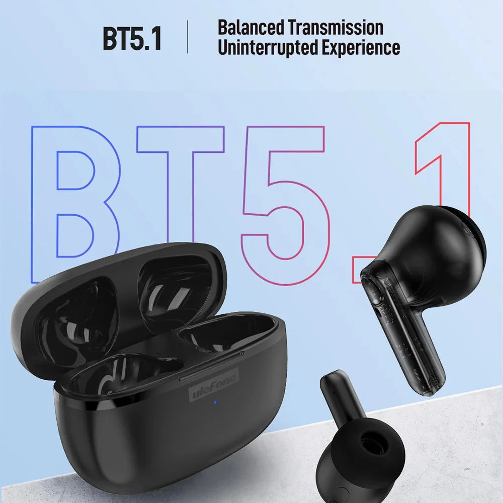 Ulefone Buds Wireless Bluetooth Headset Sports Music Earphones Business Headset Earbuds Suitable For All Smart Phones