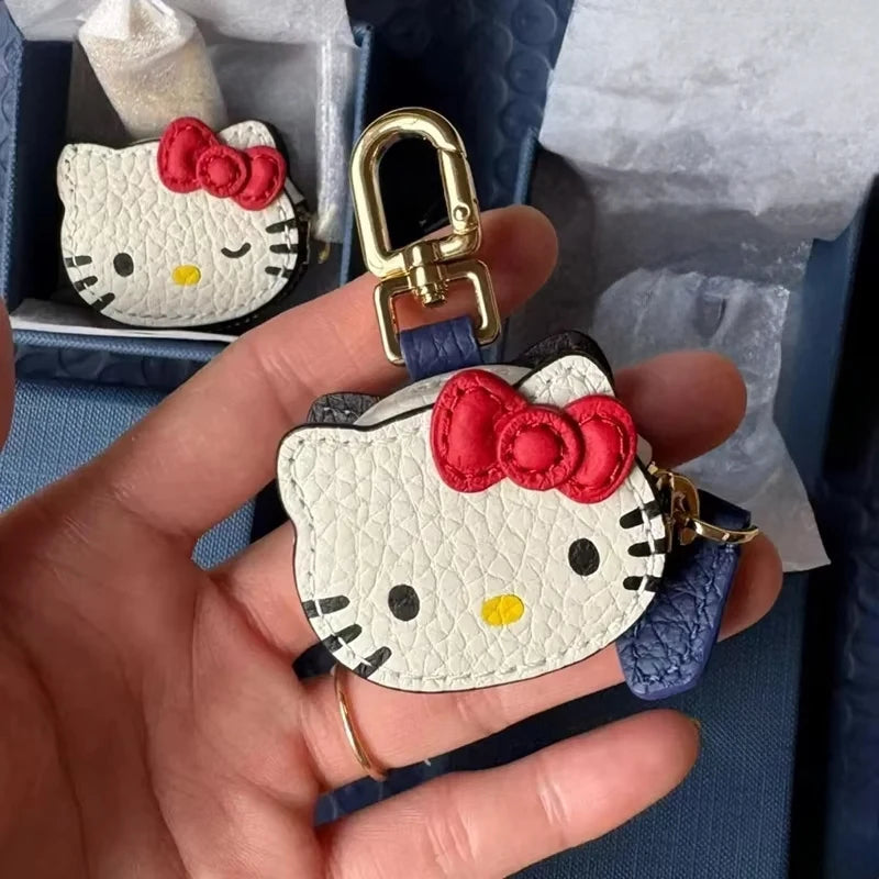 Sanrio Hello Kitty Key Chain Kawaii Cartoon Backpack Dopamine Accessories KT Cat Cute Decoration Charming Kawaii Birthday Gifts
